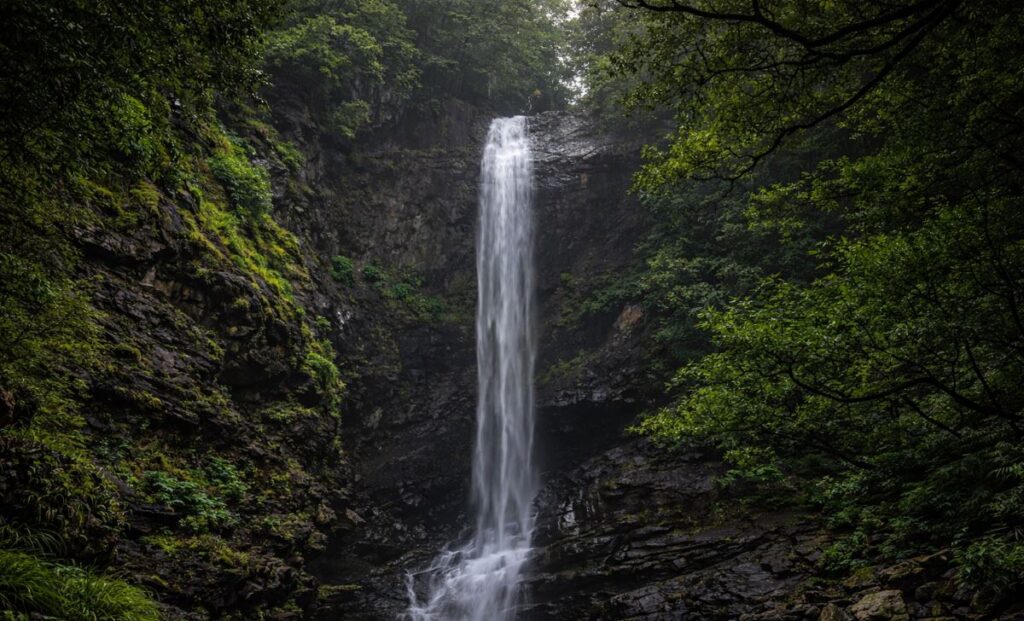 Arishina Gundi Falls Kollur Travel Places