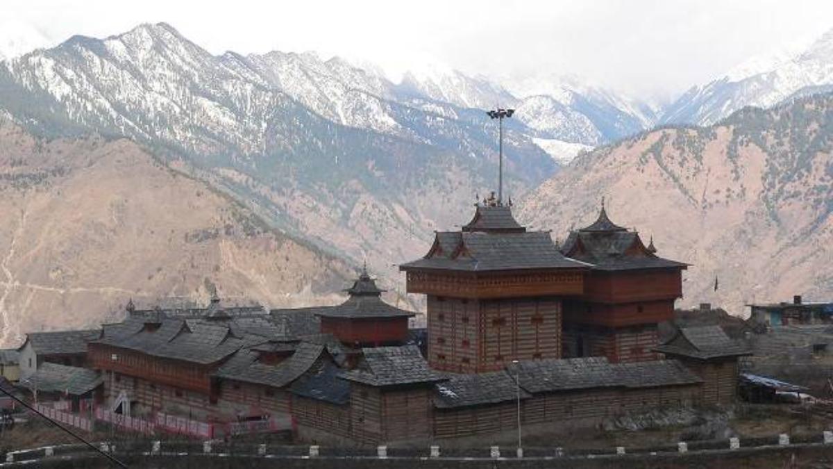 Bhimakali Temple Himachal Pradesh Top View