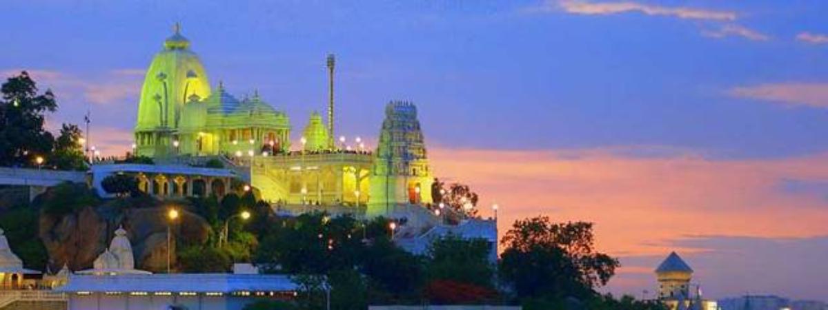 Birla Mandir Hyderabad Night View