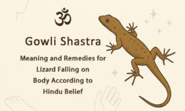 Gowli Shastra: Meaning and Remedies for Lizard Falling on Body According to Hindu Belief