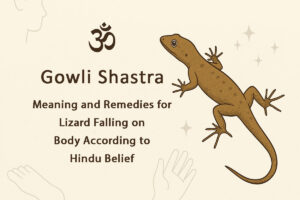 Gowli Shastra Lizard Falling Body Omen Remedy