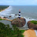 Kaup Beach and Lighthouse