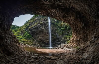 Kudlu Theertha Falls Cave Entrance Hebri Travel Places