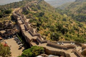 Kumbhalgarh Fort Rajasthan Ariel View