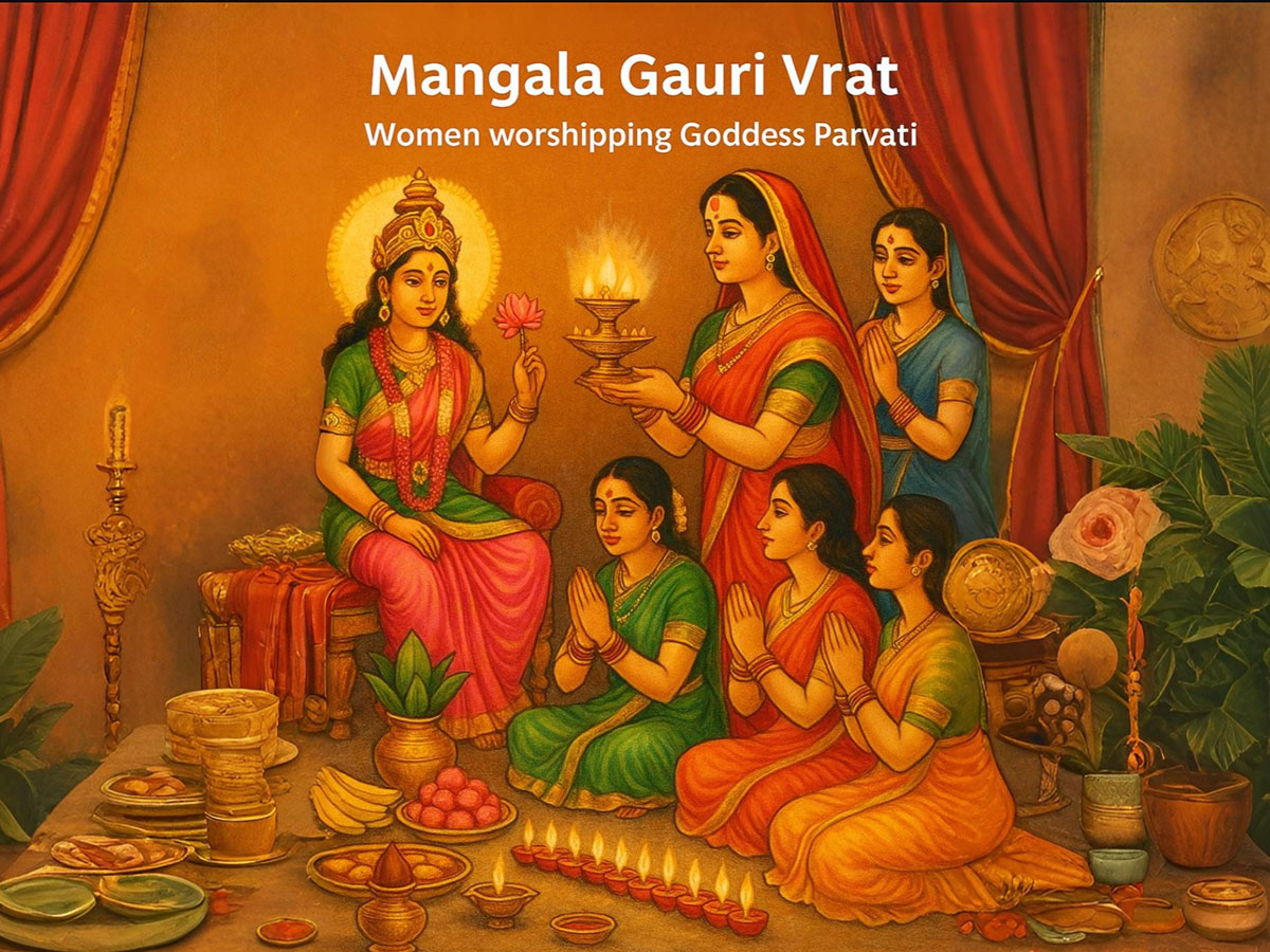 Read more about the article Mangala Gauri Vrat – The Sacred Tuesdays of Sawan for Marital Bliss