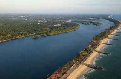 Mattu Beach Areal View Udupi Travel Places