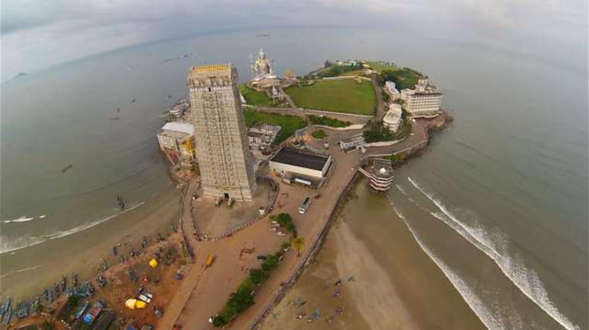 Murudeshwara Temple Top View
