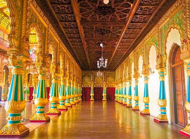Mysore Palace Interior View