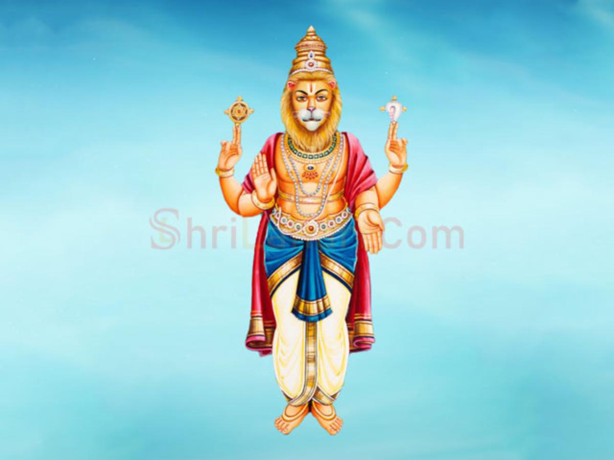 Narasimha Avatar Vishnu Fourth Incarnation