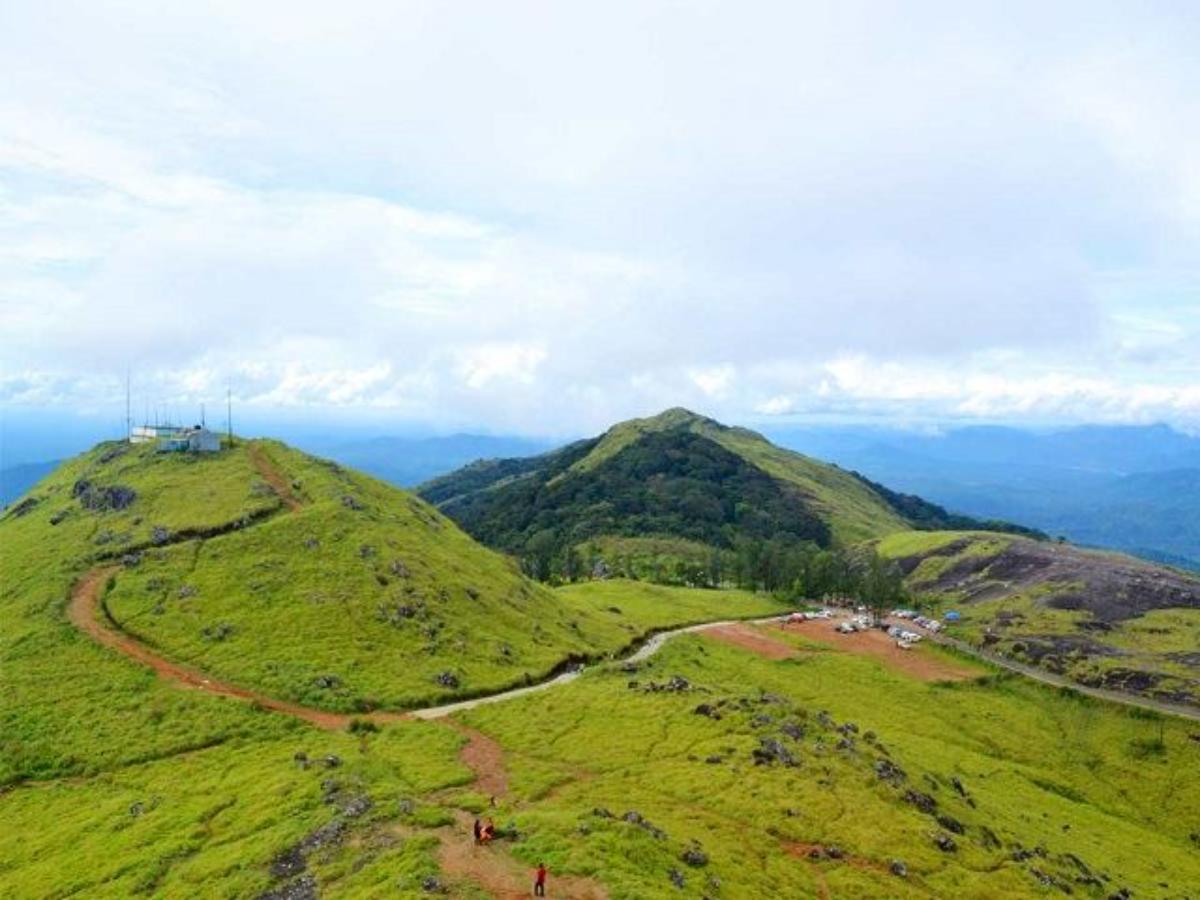 Ponmudi Hill Station Ariel View