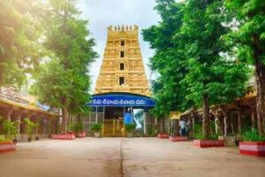 Sakshi Ganapathi Temple Srisailam Front View