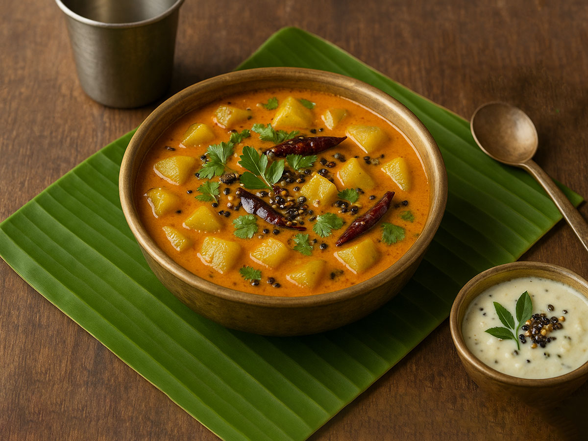 Southekayi Huli Cucumber Curry Tulunadu