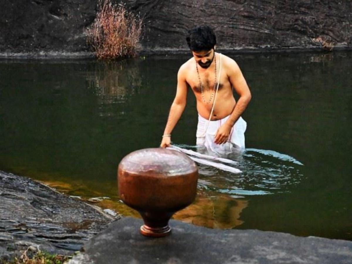 ಕುಂಜಾರುಗಿರಿ ದೇವಸ್ಥಾನ ಬೆಳಿಗ್ಗೆ ಶ್ರೀವತ್ಸ