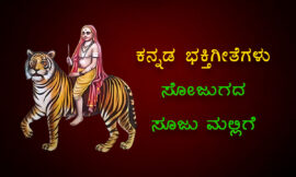 ಸೋಜುಗದ ಸೂಜು ಮಲ್ಲಿಗೆ – ಸಾಹಿತ್ಯ